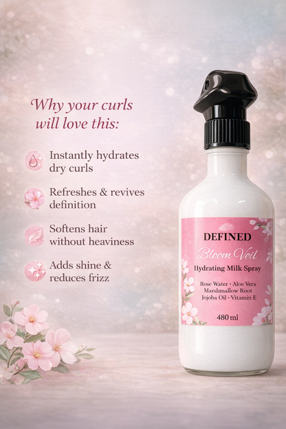 Bloom Veil Hydrating Milk Spray 480ml بخاخ حليب بلوم فيل للترطيب