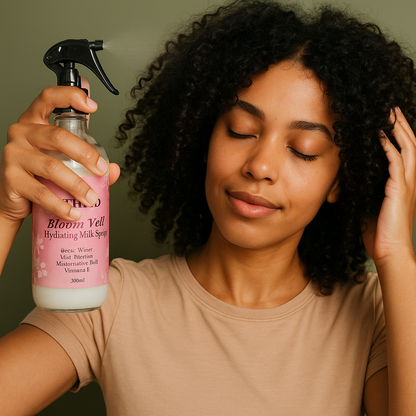 Bloom Veil Hydrating Milk Spray 480ml بخاخ حليب بلوم فيل للترطيب