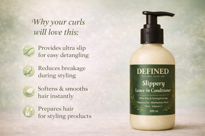 DEFINED Slippery Leave-In Conditioner (300ml) سليبري ليف ان كونديشنر