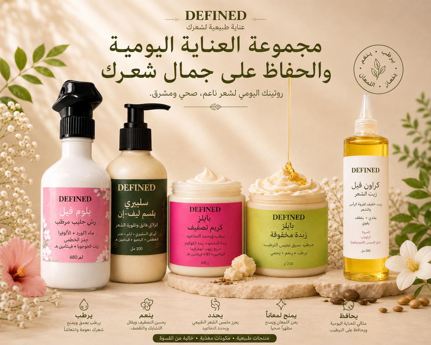 مجموعة الترطيب و العناية اليومية Daily Care Kit